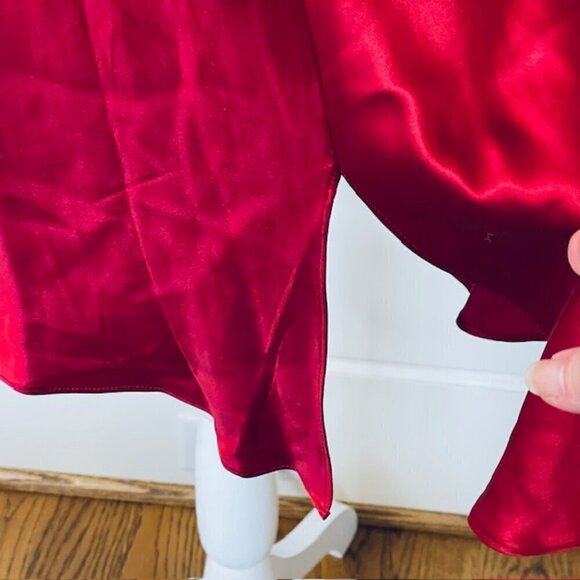 Victoria’s Secret Vintage 90's 2000’s 100% Silk Satin Finish Slip Dress Bundle L - Picture 4 of 13